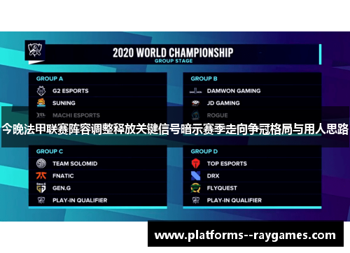 今晚法甲联赛阵容调整释放关键信号暗示赛季走向争冠格局与用人思路 今晚法甲联赛阵容调整释放关键信号暗示赛季走向争冠格局与用人思路