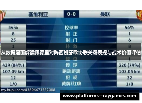 从数据层面解读佩德里对阵西班牙欧协联关键表现与战术价值评估
