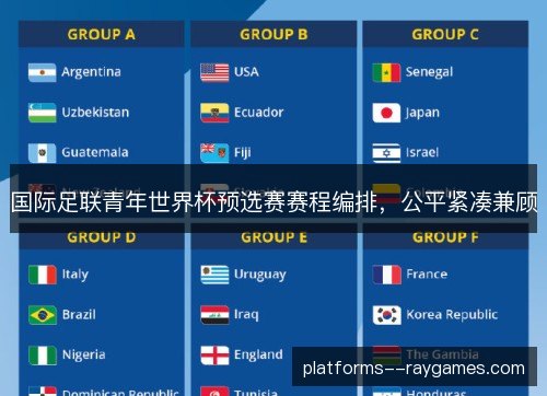 国际足联青年世界杯预选赛赛程编排,公平紧凑兼顾 国际足联青年世界杯预选赛赛程编排,公平紧凑兼顾